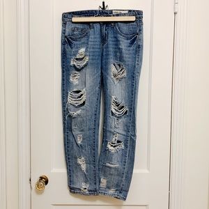 Distressed Pistola boyfriend Jeans size 25